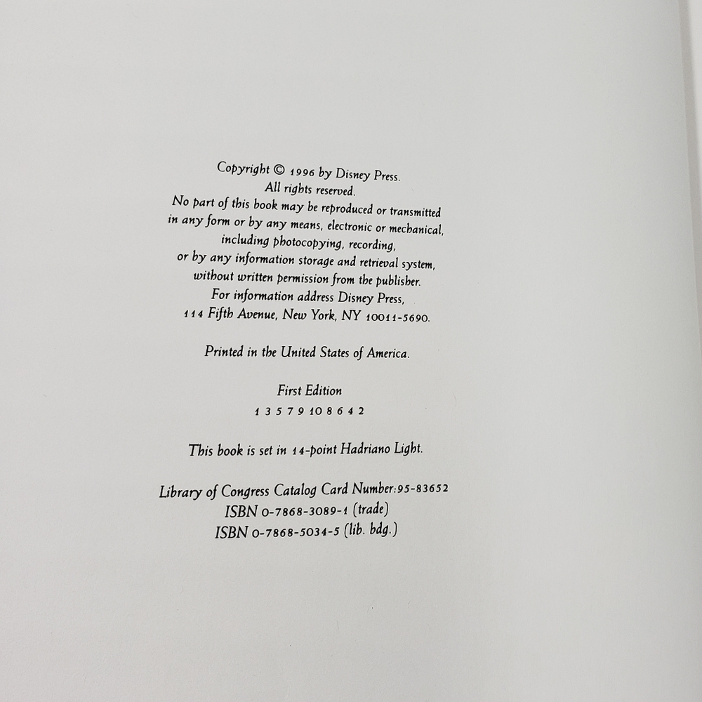 Hunchback of Notre Dame Hardcover Book - Picture 2 of 5